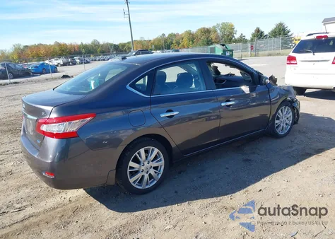 2014 Nissan Sentra Sl из США, поврежденный, VIN 3N1AB7AP5EY310082